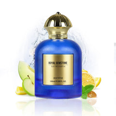 Aopoka Ocean Valor bottle front blue offers long lasting freshness for daily wear