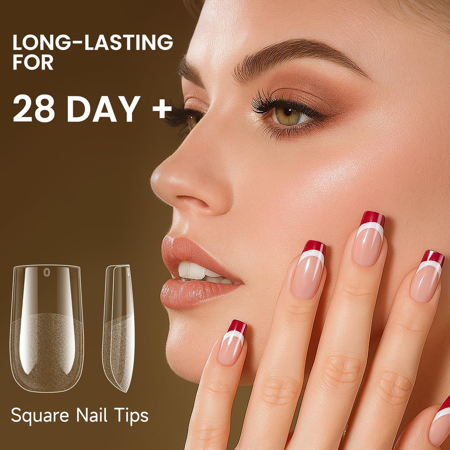 AORAEM easy-apply nail tips ideal for quick DIY upgrades