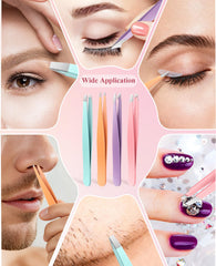 Aosnare slant tweezers offering accurate tweezing and tidy brows