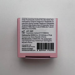 AOU Glowy Tint Balm with natural fruit extracts for lips