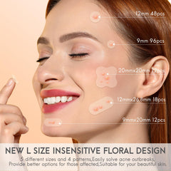 AOAWI 20x9mm rectangular patches cover larger pimples with secure adhesion.