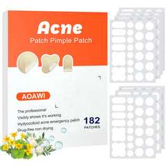 AOAWI acne patches 9mm round for targeted blemish care and quick absorption.