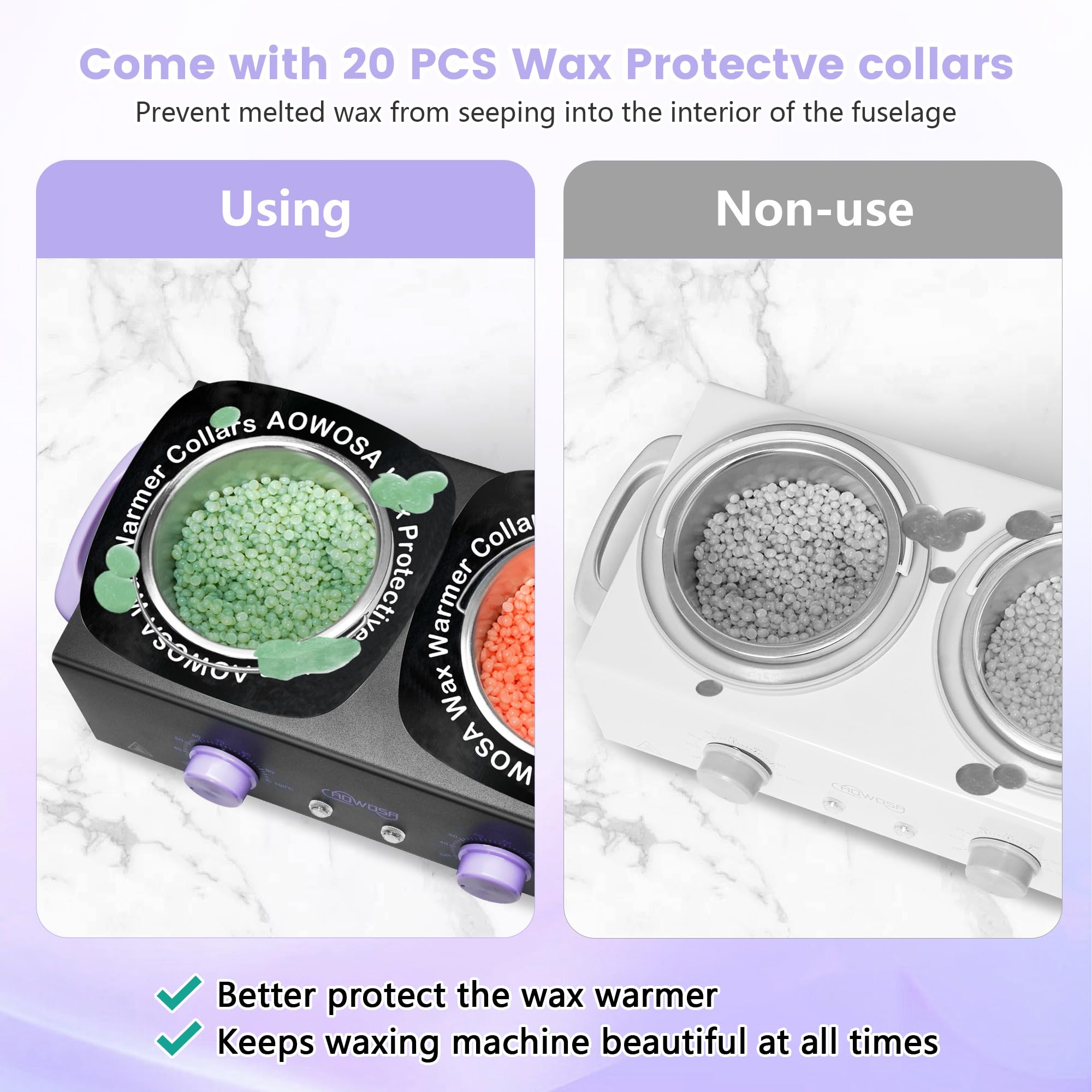 Built-in heat sinks on the AOWOSA warmer support safe operation.