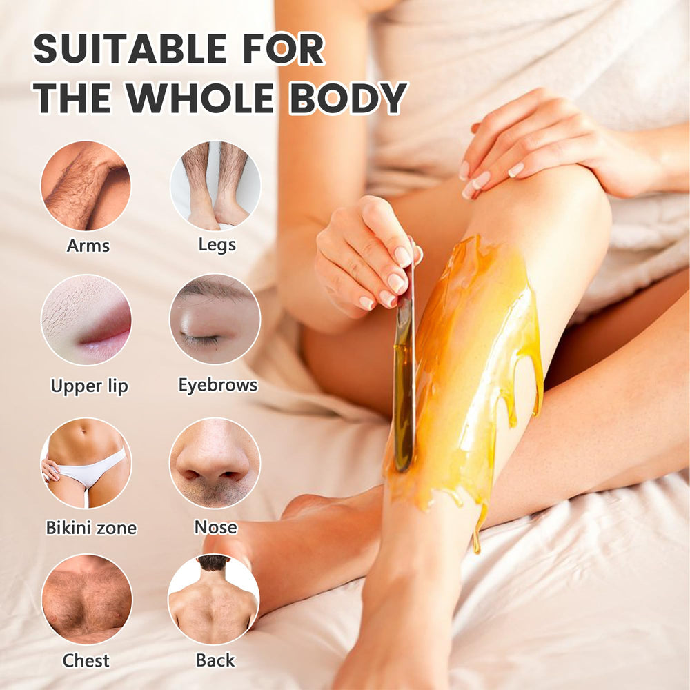 AOWOSA non-stick wax pot reduces sticking for cleaner waxing cycles.