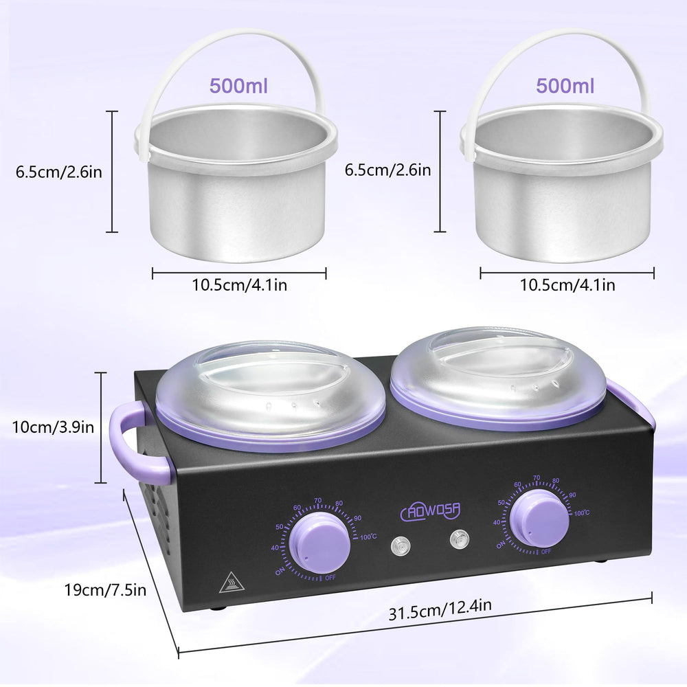 AOWOSA professional wax warmer suitable for salon, spa, or home use.