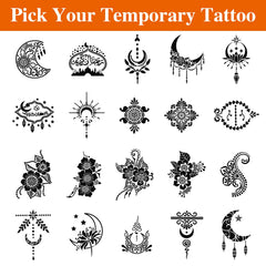 Apausvcm mehndi tribal stencil for bold patterns on skin