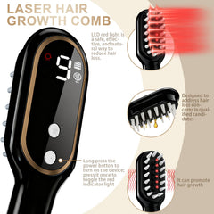 Apbier Laser Hair Growth Comb close-up teeth showing the comb design