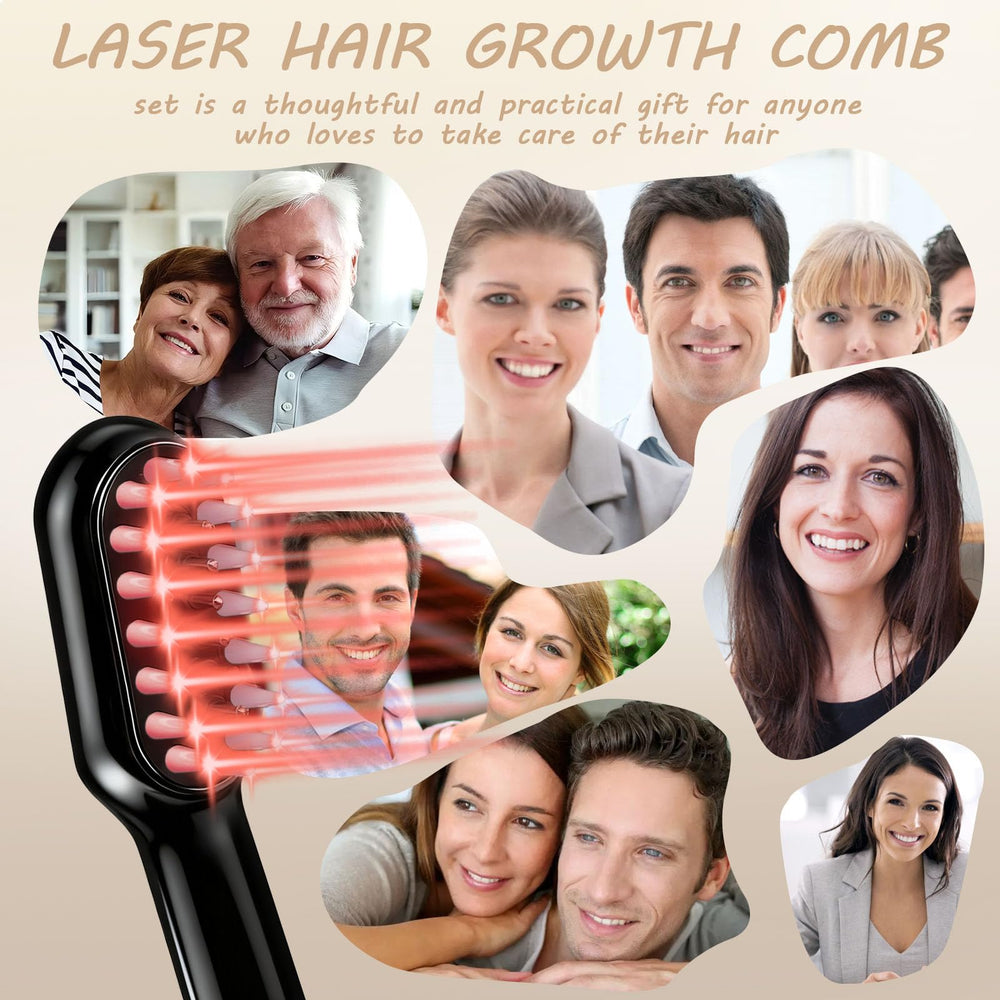 Apbier Laser Hair Growth Comb travel case ready for on-the-go use
