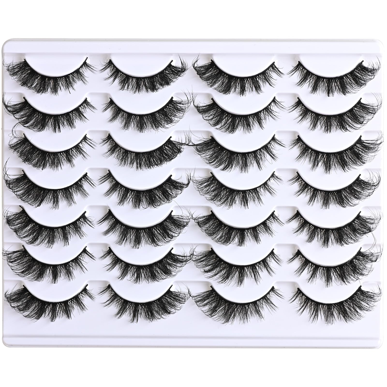 APCYUST Everyday to Glam Lashes adapt from casual to dramatic looks.