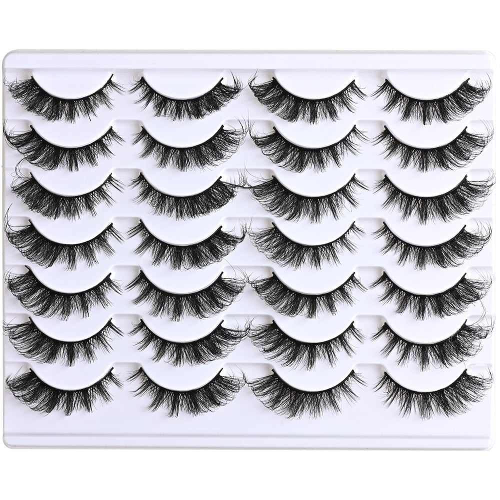 APCYUST Everyday to Glam Lashes adapt from casual to dramatic looks.