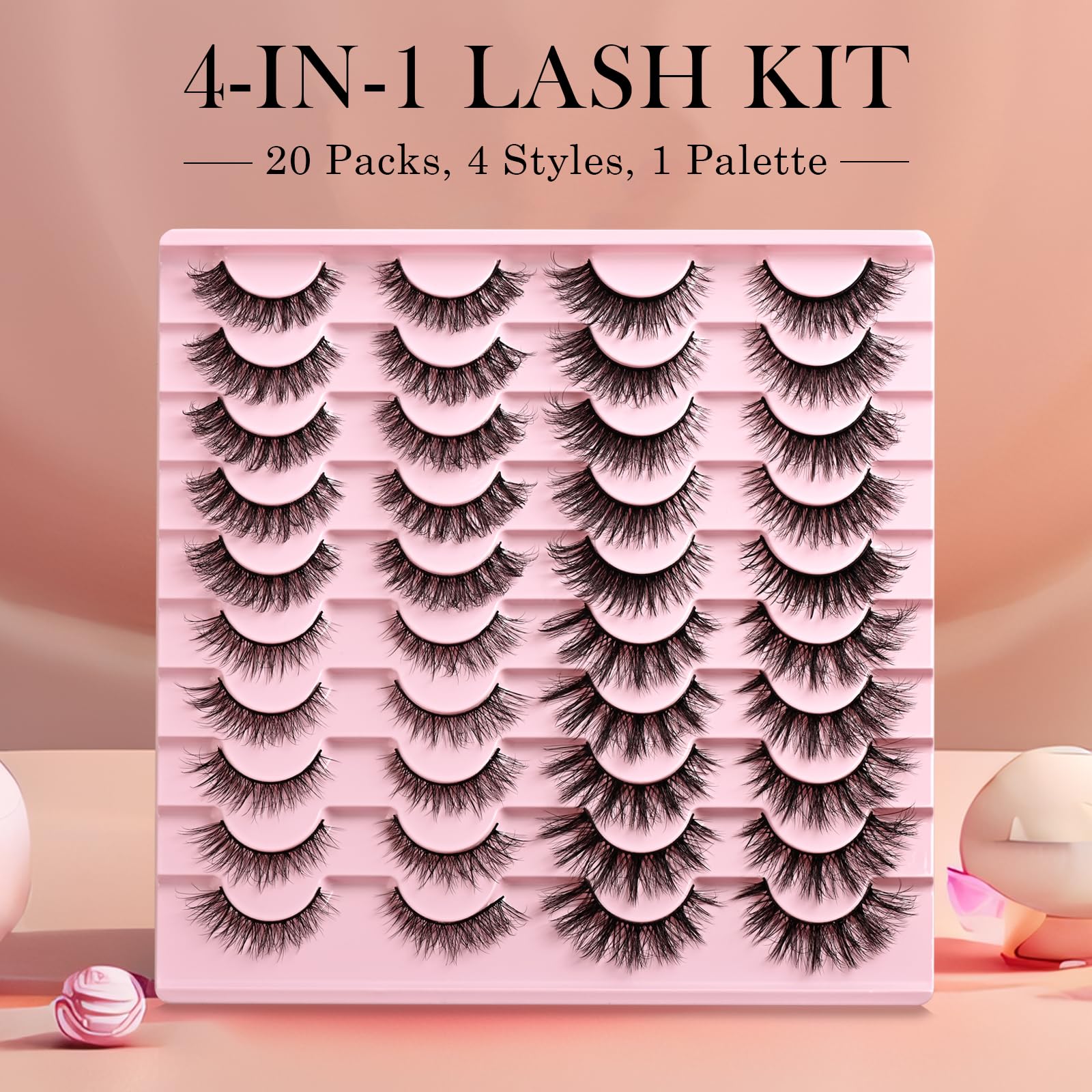 APCYUST cruelty-free faux mink fibers for lightweight comfort