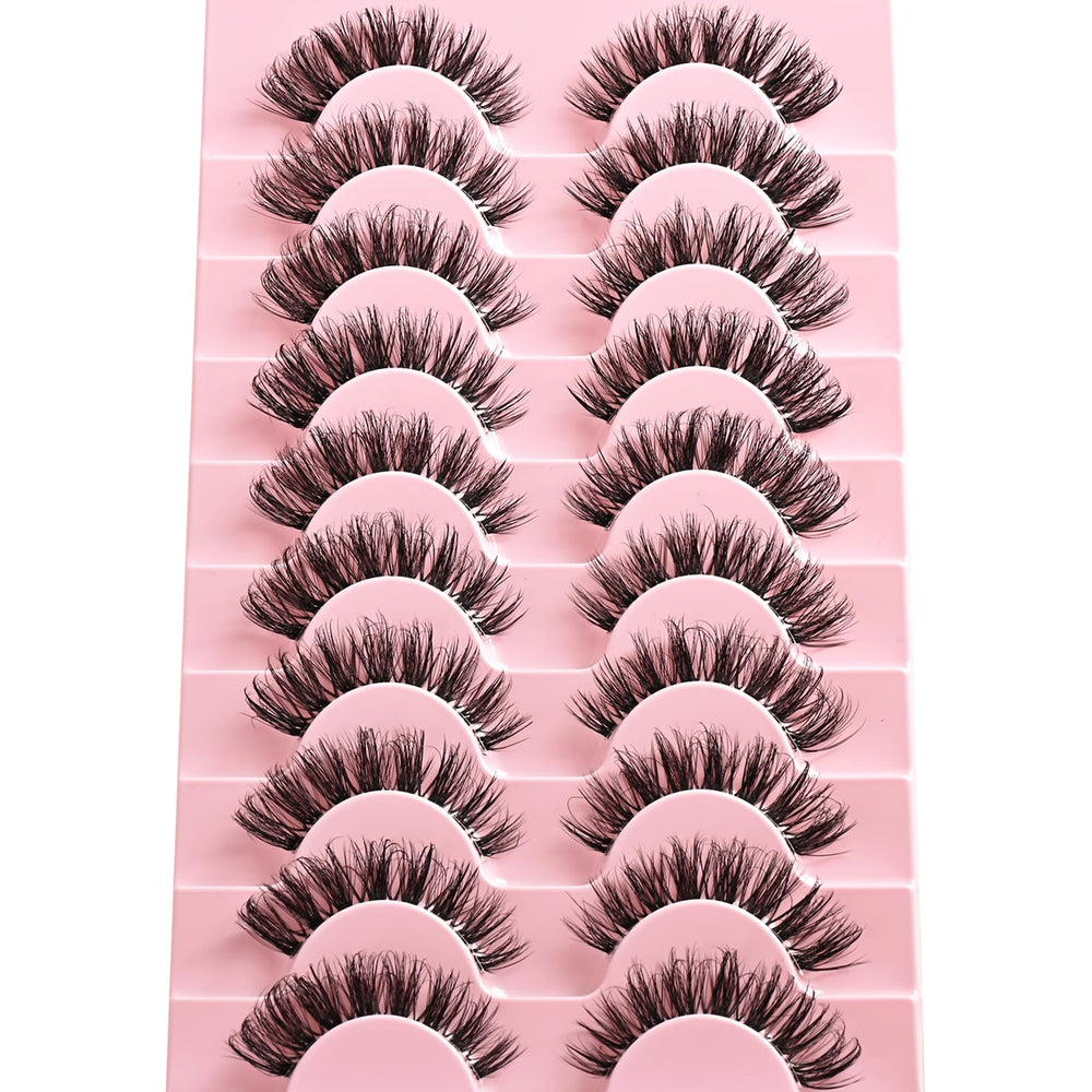APCYUST Lashes cruelty-free reusable pack supports multiple wears.