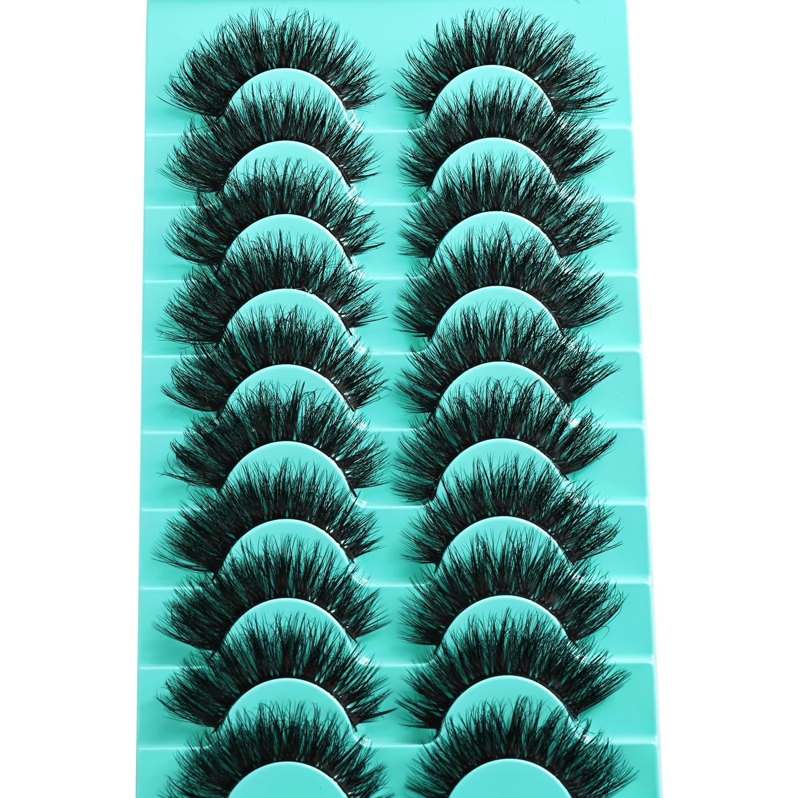 APCYUST Lashes 10 Pairs Cruelty-Free and reusable for longer value