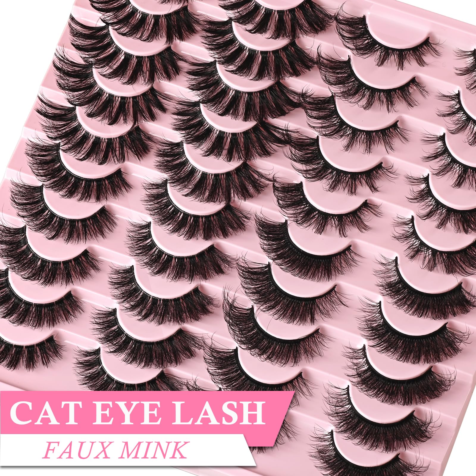 APCYUST Lashes Daily-glam readiness with 20-pair set and 4 styles