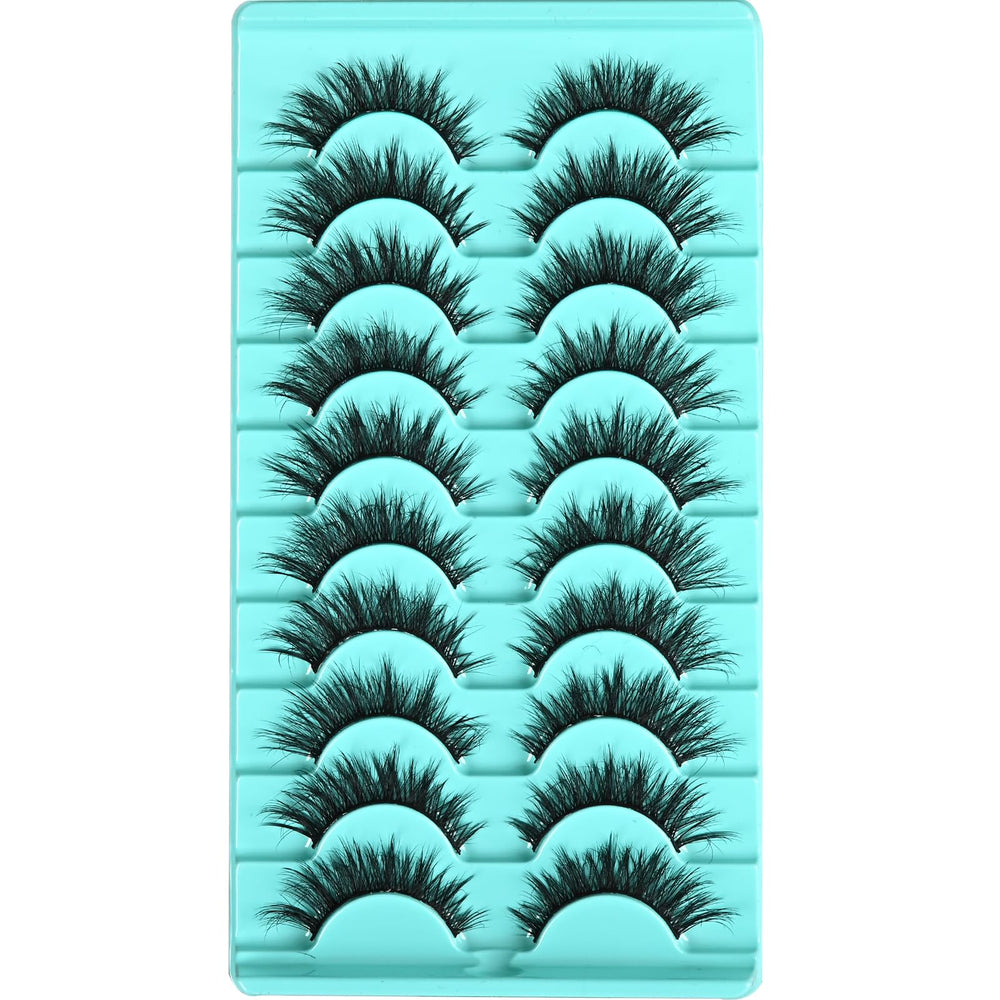 APCYUST easy-to-apply strip lashes for quick wear.