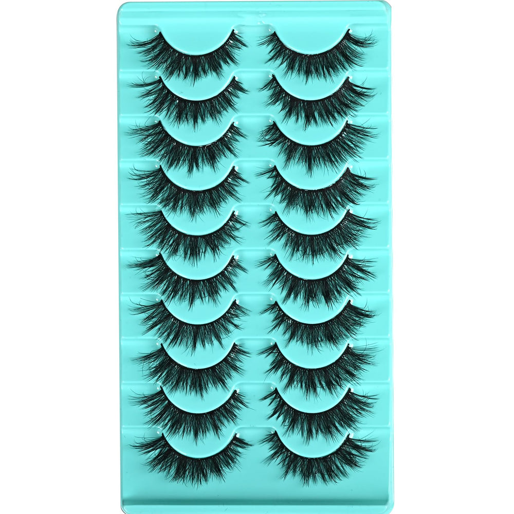 APCYUST luxe mink finish lashes for comfortable wear.