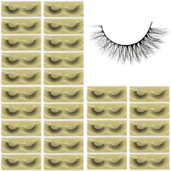 APCYUST mink bulk lashes 30 pairs for versatile daily and event looks.