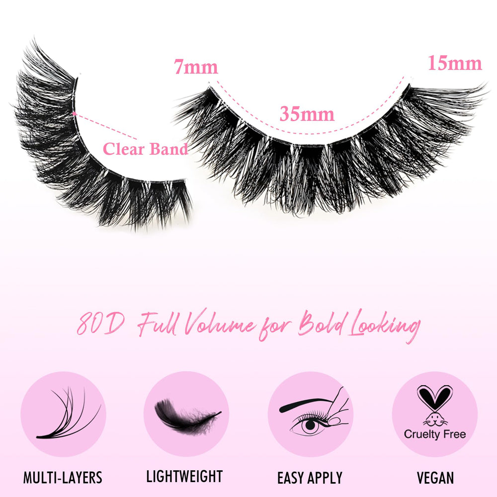 APCYUST Natural Volume lashes offer balanced fullness for day-to-night wear.