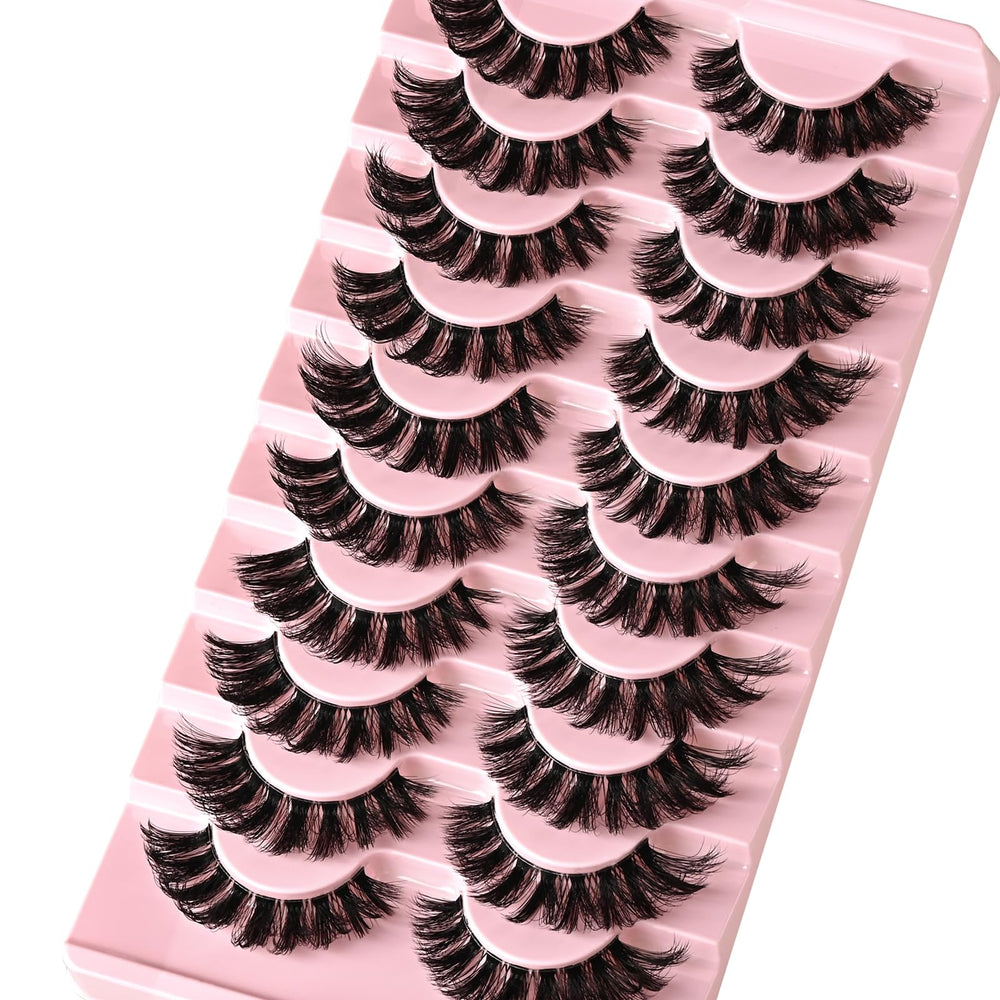 APCYUST lashes natural volume for everyday lash drama.