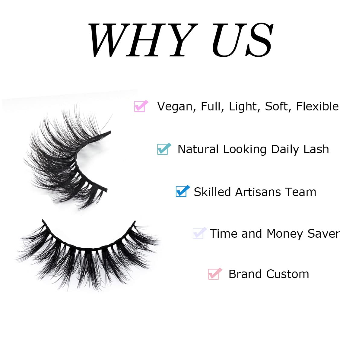 APCYUST reusable false eyelashes designed for multiple uses and easy maintenance.