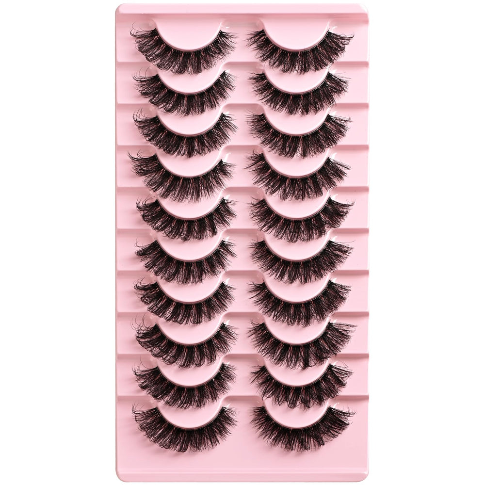 APCYUST Lashes Cruelty-free and reusable for 10–15 wears.