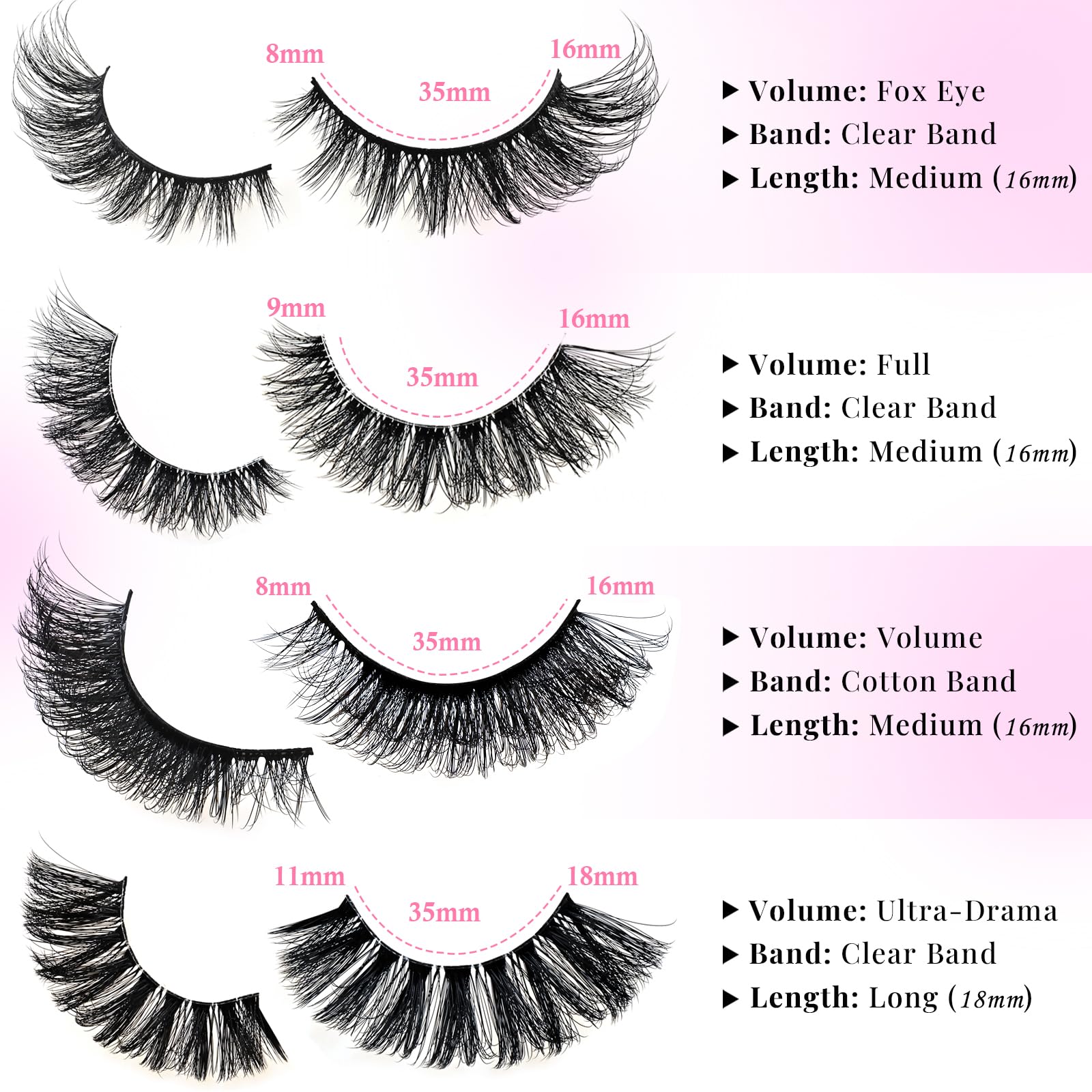 APCYUST Lashes Soft Band offers comfortable wear with easy, flexible application
