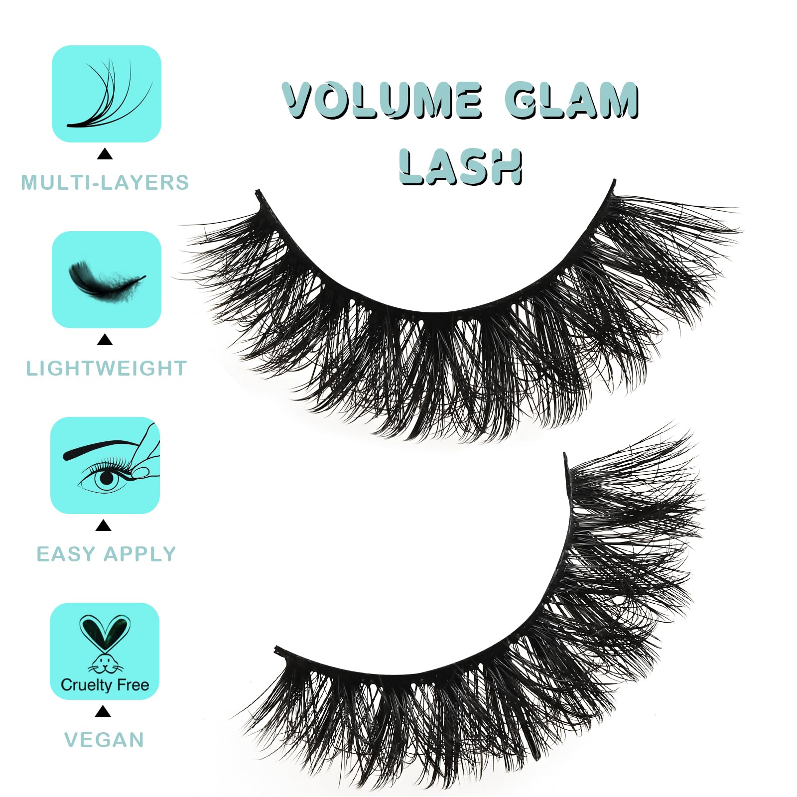APCYUST Lashes ultra-soft band shows lightweight comfort in wear.