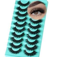 APCYUST Lashes Volume Mink Cat Eye for dramatic lift with natural comfort