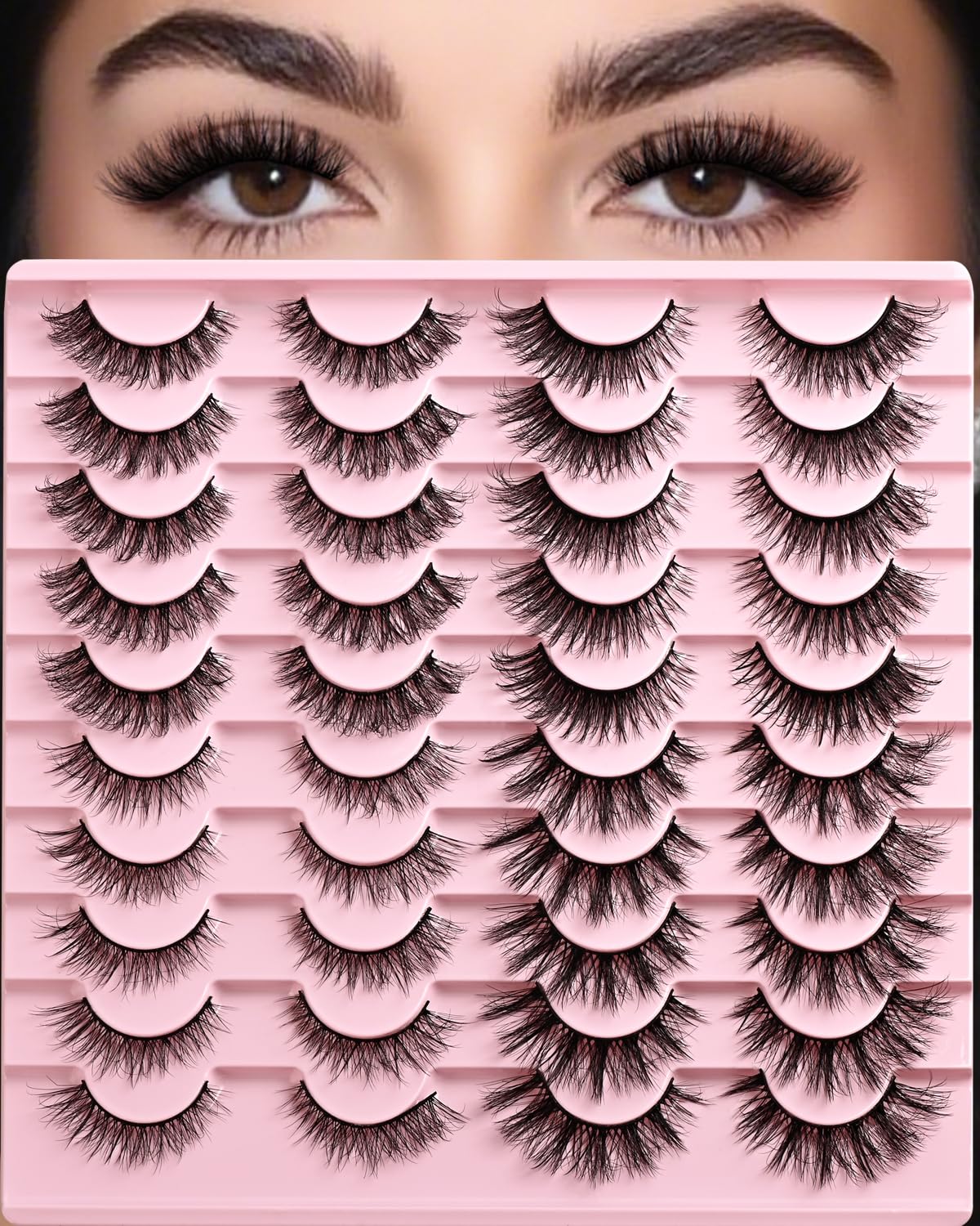 APCYUST wispy cat-eye lashes for fuller daily wear