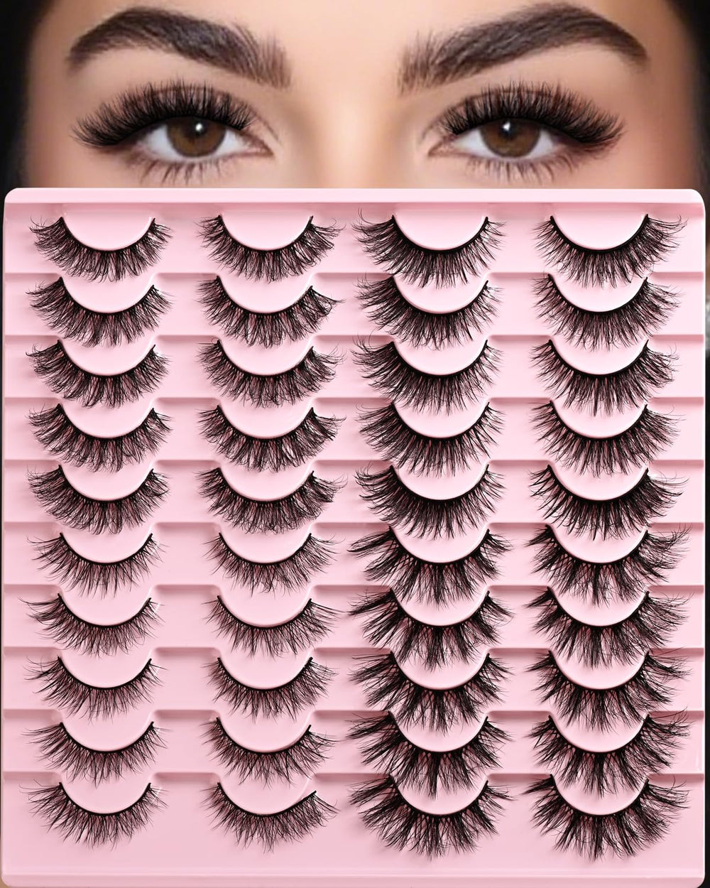 APCYUST wispy cat-eye lashes for fuller daily wear