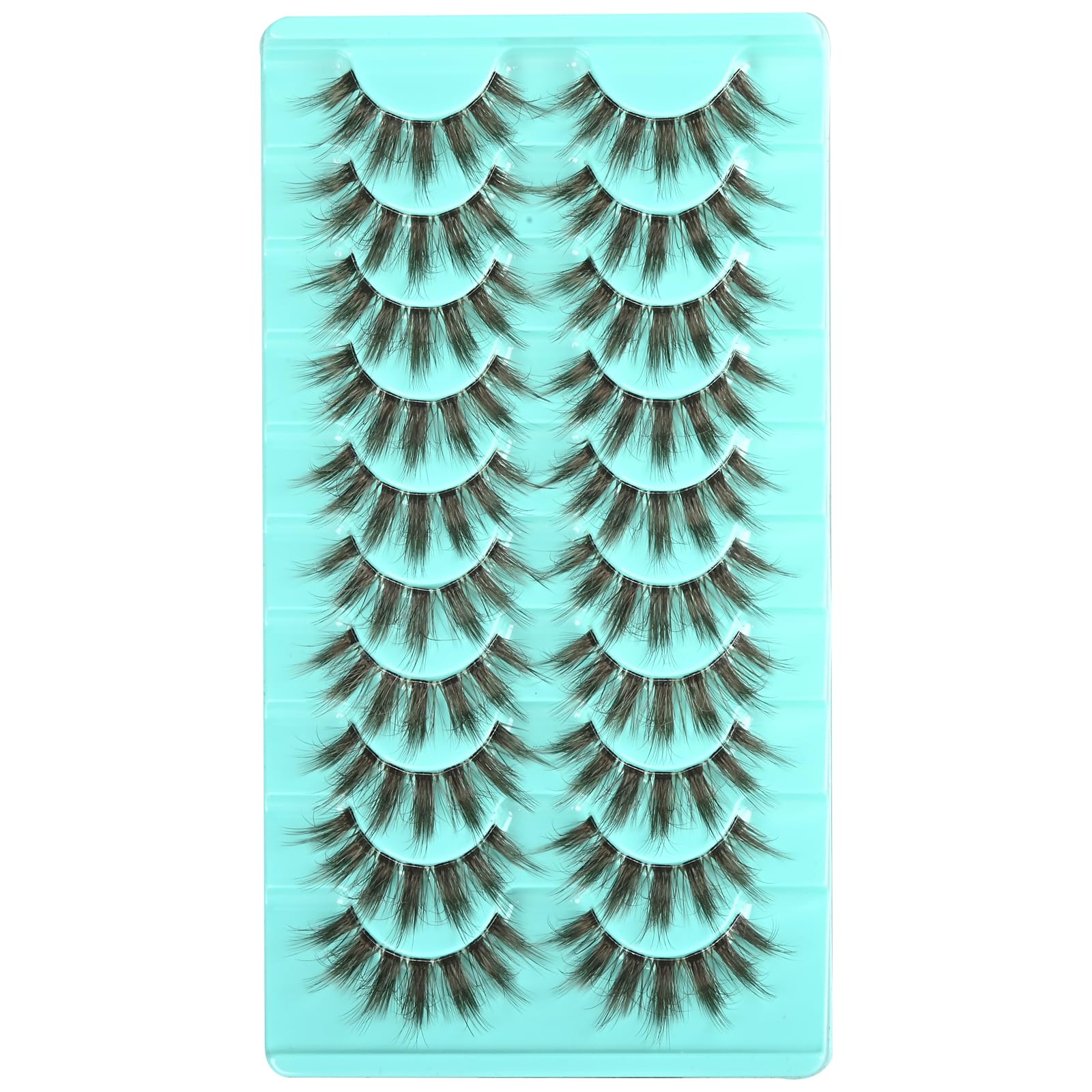 APCYUST lashes with 11-17mm varied lengths for versatile looks