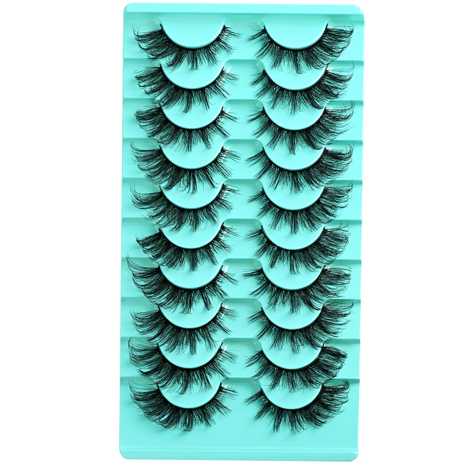 APCYUST reusable mink-like strips offer durability with proper care for busy routines.