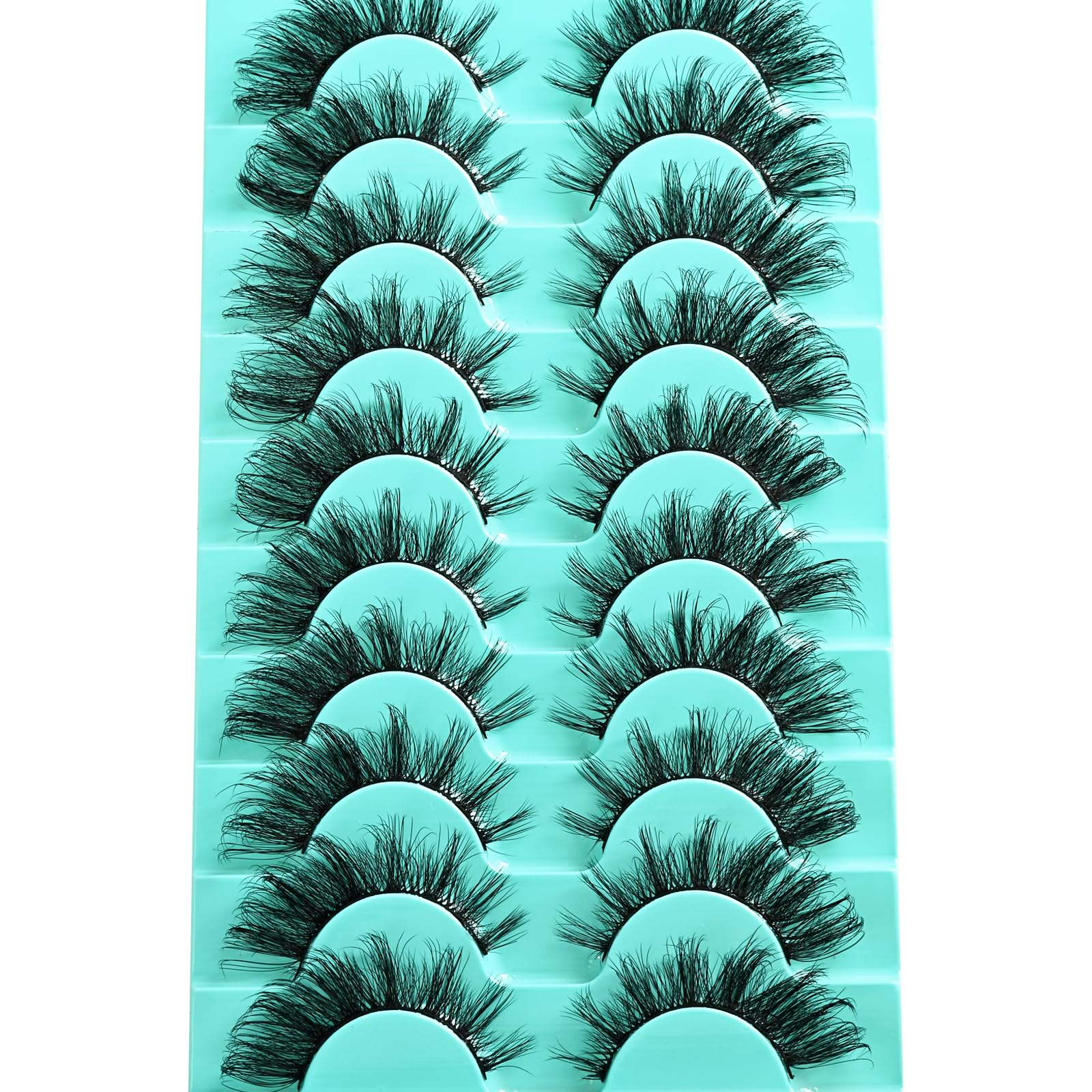 APCYUST soft-band lashes blend seamlessly with natural lashes for all-day comfort.