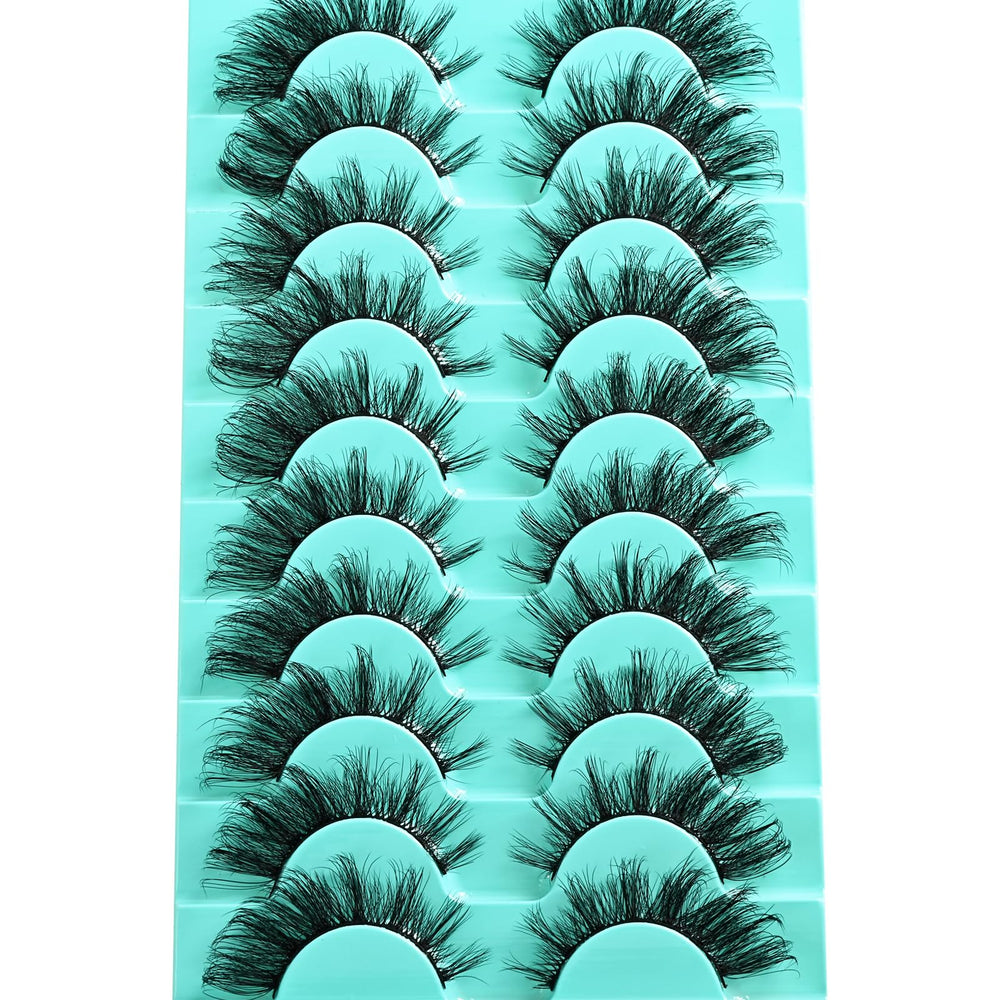 APCYUST soft-band lashes blend seamlessly with natural lashes for all-day comfort.