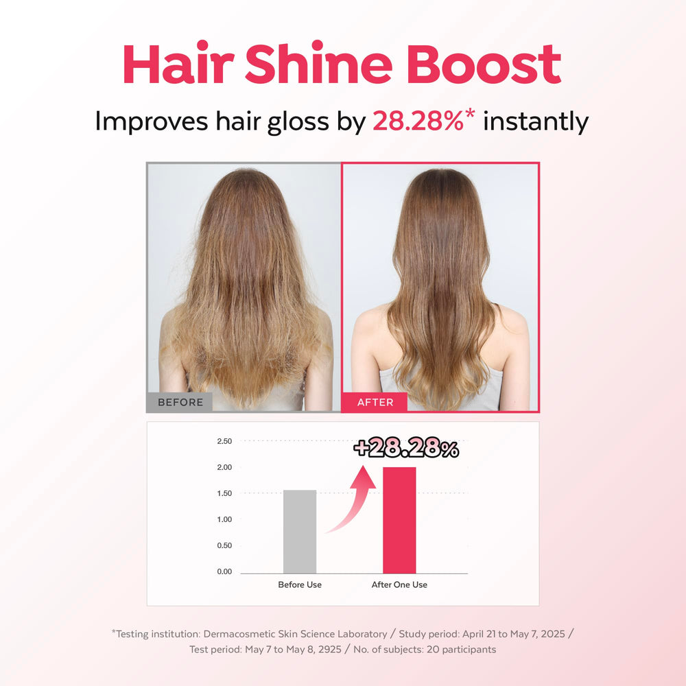 Pour shot of A’PIEU Hair Vinegar Rinse revealing smooth finish.