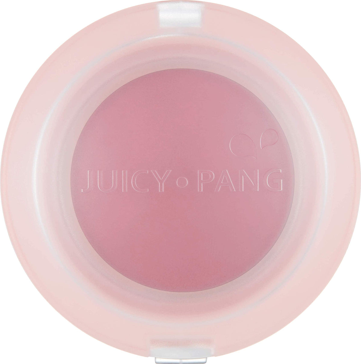A'PIEU Juicy-Pang Jelly Blusher bottle close-up shows jelly texture for easy sheer color.