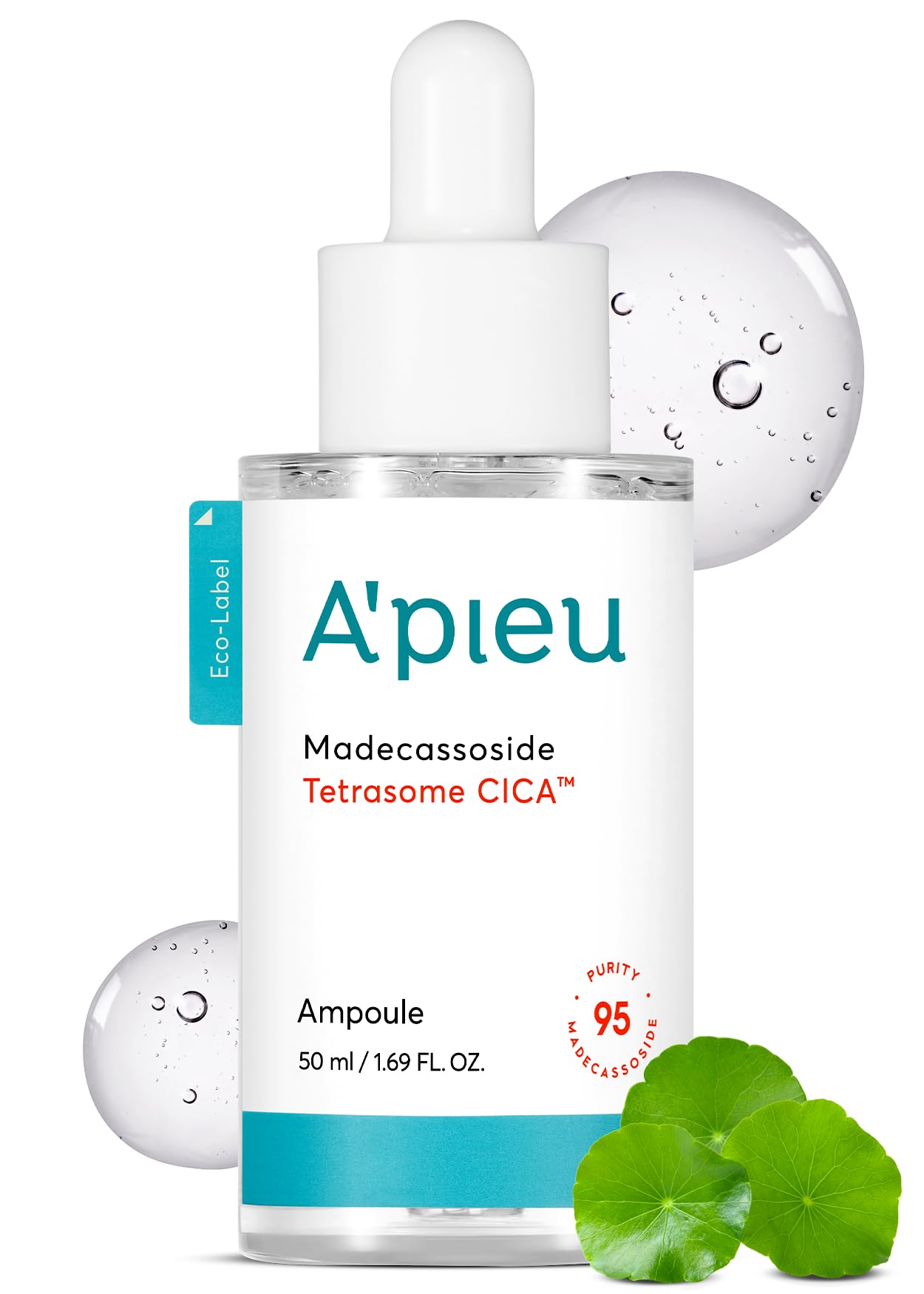 A'PIEU Madecassoside Tetrasome Serum bottle for daily skincare routine.