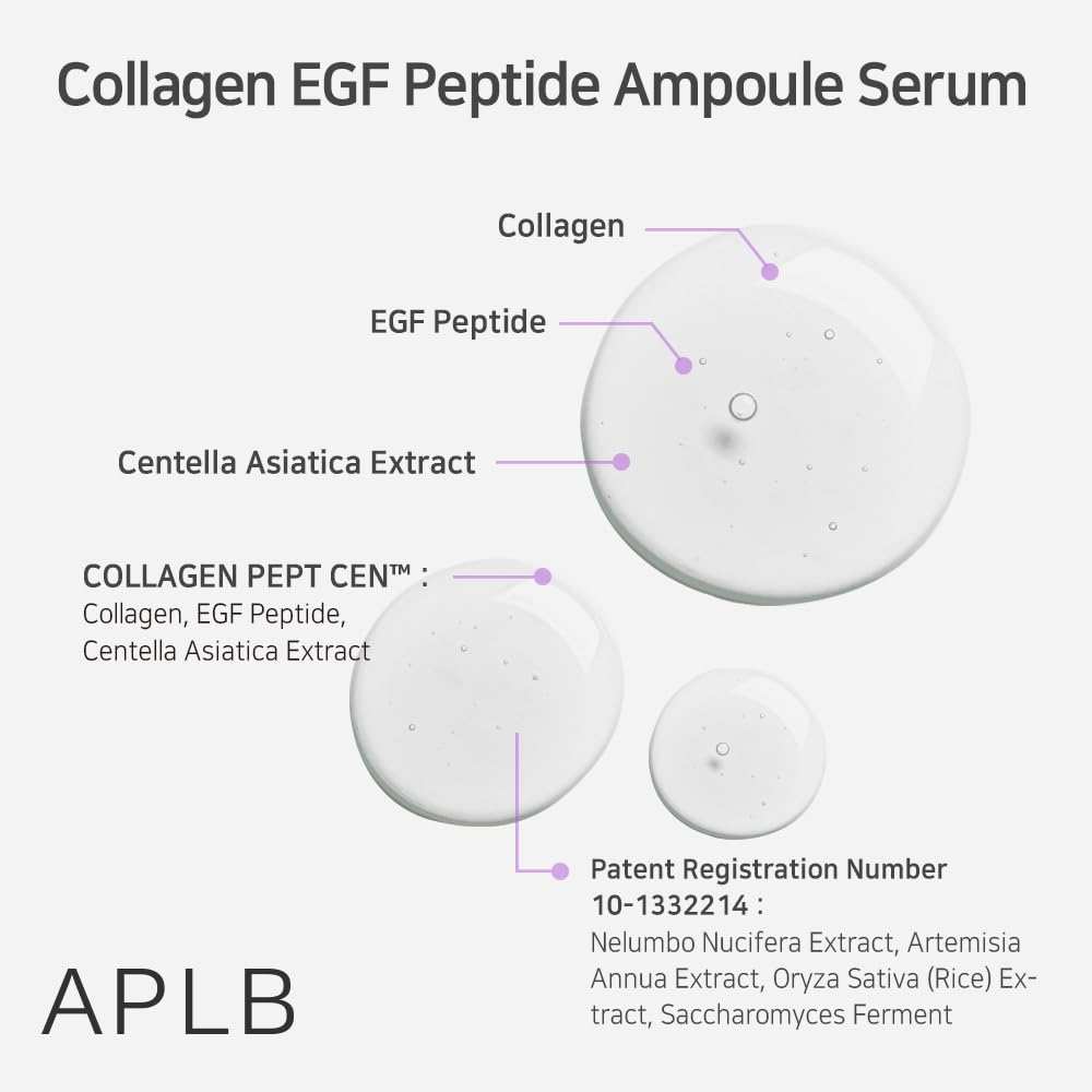 APLB packaging box showcased for premium Korean skincare routine.