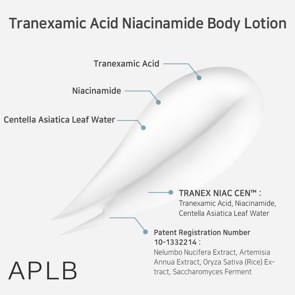 APLB Tranex Niacin Cen Lotion pump for easy daily use