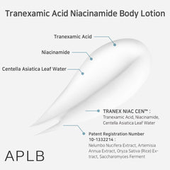APLB Tranex Niacin Cen Lotion pump for easy daily use
