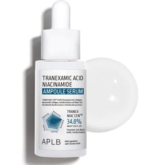 APLB Tranex NIAC Cen serum bottle with lightweight brightening formula