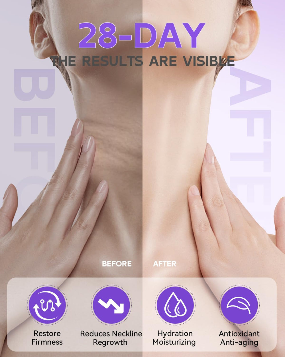 APLEFBE 2-pack packaging highlighting value option for neck care