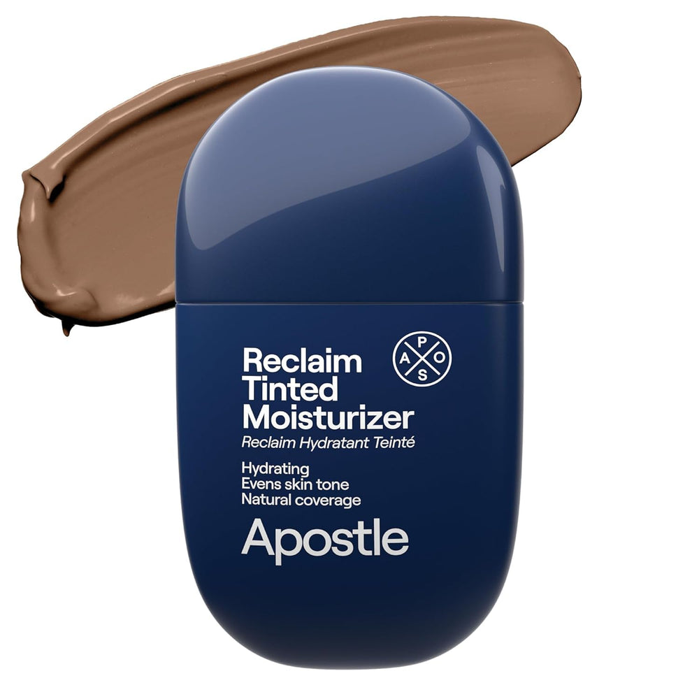 APOSTLE Reclaim tinted moisturizer bottle front for natural hydration