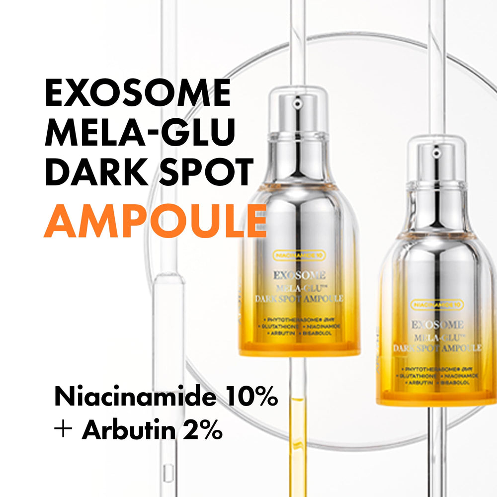APOTHE Exosome Mela-Glu serum texture closeup showing smooth application