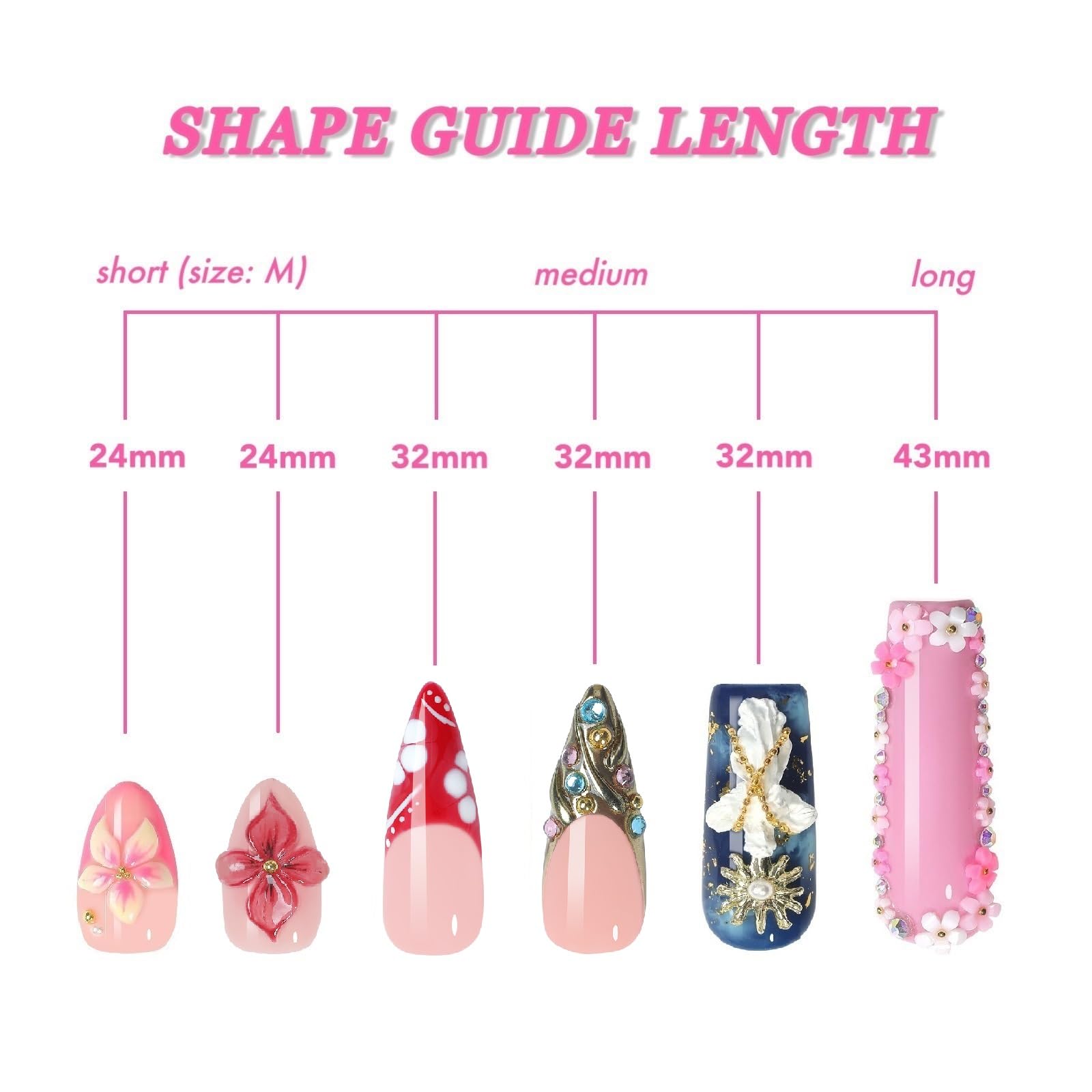 Appife reusable nail set with clear case makes gifting easy and stylish.