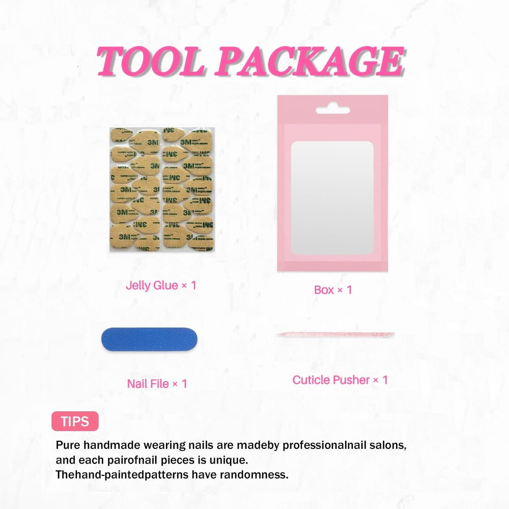 Appife reusable nails designed for multiple wears with careful care.