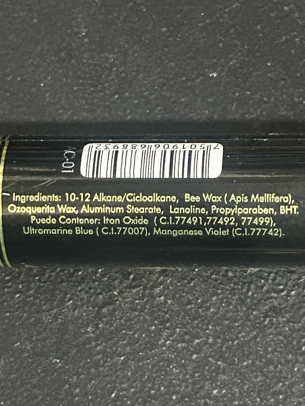 Apple Mascara Super Lash packaging display shows 3-pack convenience.