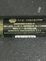Apple Mascara Super Lash wand closeup highlights smooth, precise application.