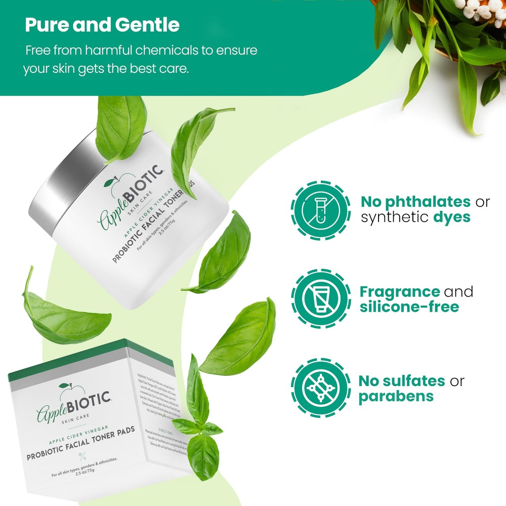 Packaging shows two toner pads for easy use.