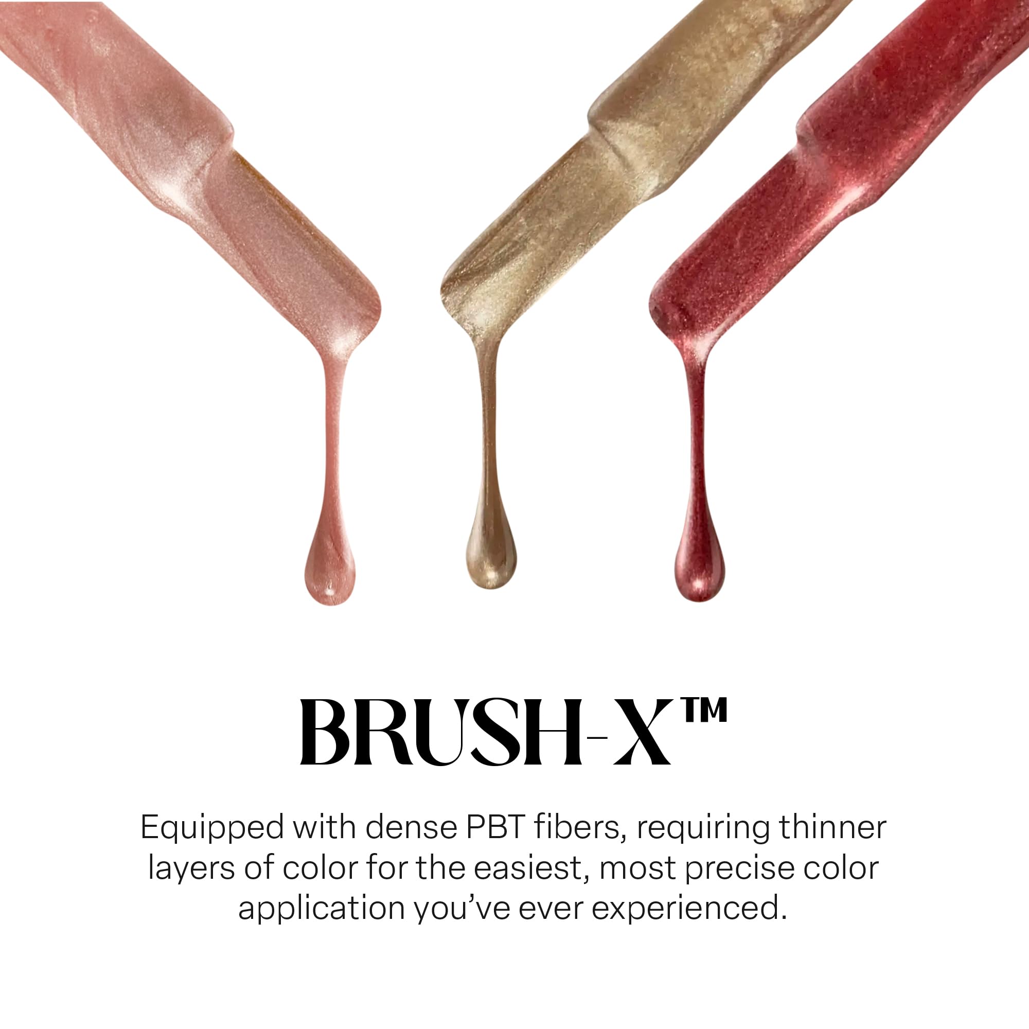 APRÉS Pearlescent finish swatch with luminous depth.